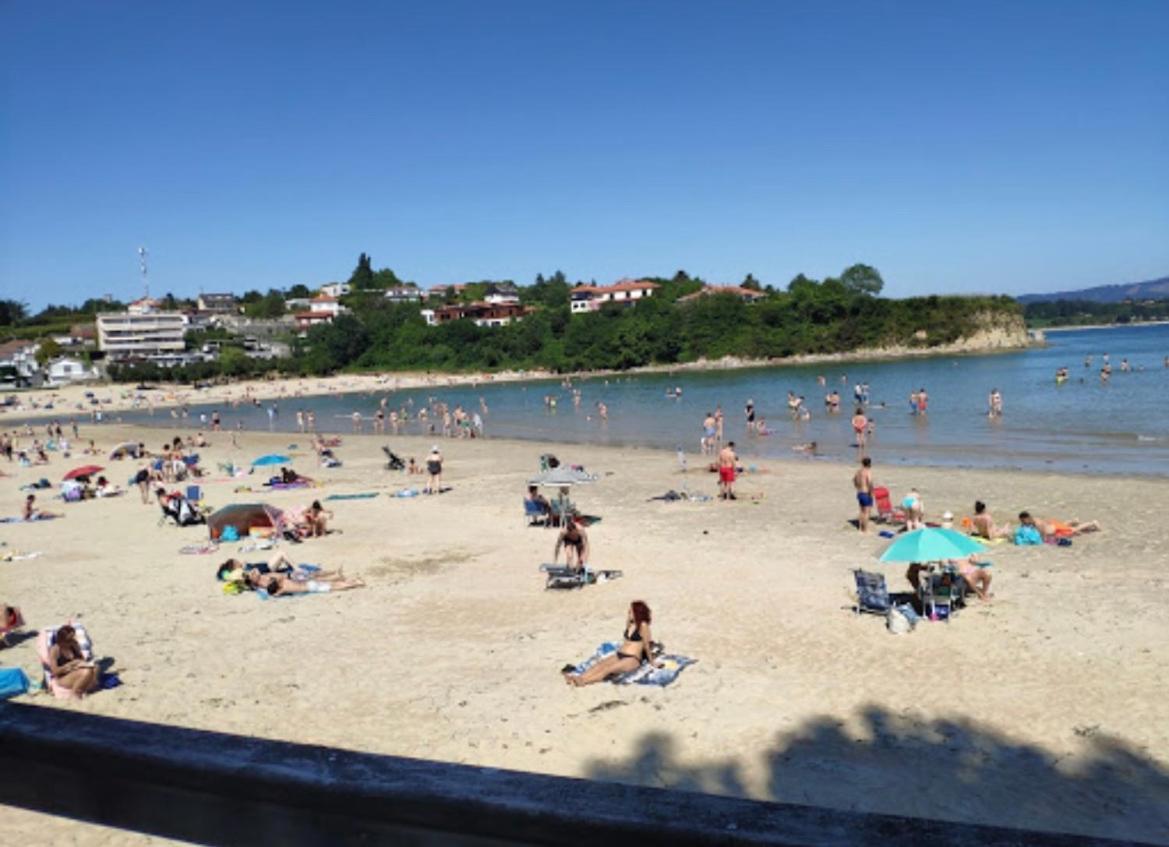 Apartamento Con Terraza,2 Min De La Playa, Ares Exterior foto